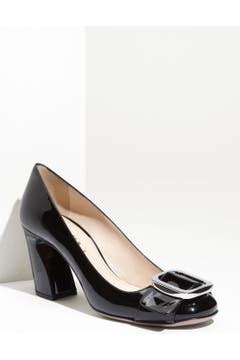 pink prada heels vintage|prada buckle sculpted heel pump.